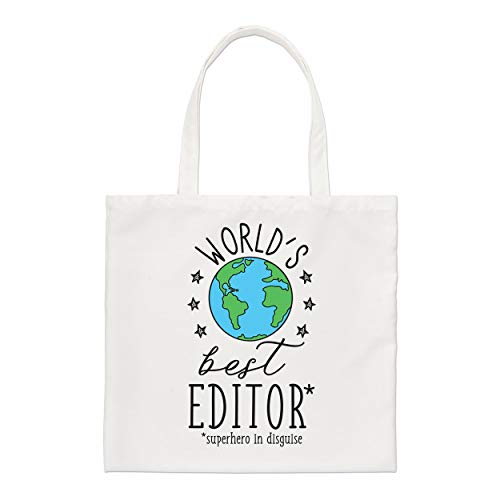 Gift Base Del Mundo Mejor Editor Estándar Bolsa