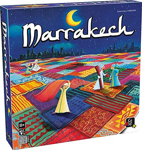 GIGAMIC MAR Marrakech - Juego de Mesa (de 2 a 4 Jugadores)