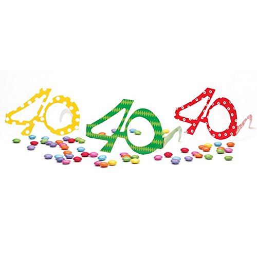 Givi Italia- Gafas de papel de 40 años, Multicolor 50117 , color/modelo surtido