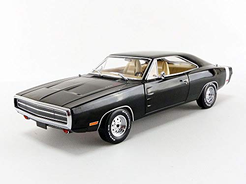 Greenlight 1:18 Artisan Collection-Supernatural (2005-Current TV Series) -1970 Dodge Charger (19046), Negro