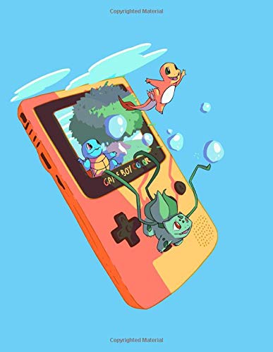 Grid Notebook: Good Memories Themed Gift for GameBoy Starters Fans / Quad Ruled - Squared: The perfect notebook to save all your thoughts, ideas, graphs, homeworks and much more!