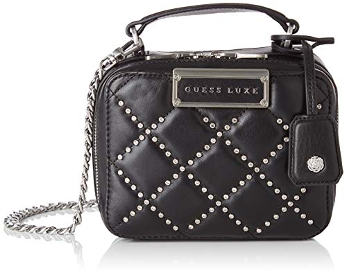 Guess Kiki Camera Bag, Bolso de mano para mujer, Multicolor (Crystal), 8, 5x18x18 Centimeters (W x H x L) Guess Kiki Camera Bag, Bolso de mano para mujer, Multicolor (Crystal), 8, 5x18x18 Centimeters (W x H x L)