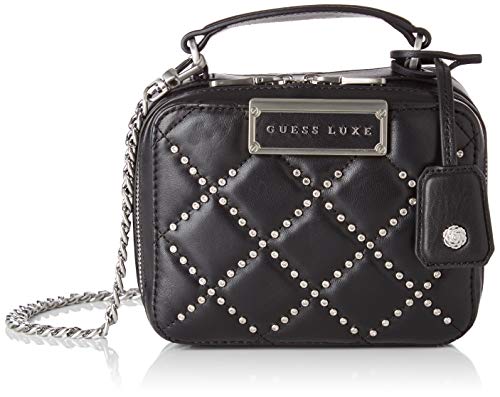 Guess Kiki Camera Bag, Bolso de mano para mujer, Multicolor (Crystal), 8, 5x18x18 Centimeters (W x H x L)