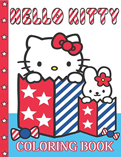 Hello Kitty Coloring Book: Kids Coloring Book Enjoy & Fun Unique Book for Kitty Lovers