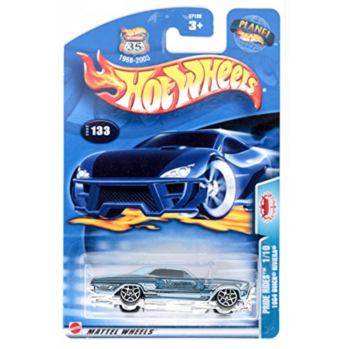 Hot Wheels 2003 Pride Rides 1/10 1964 Buick Riviera #133 Blue by