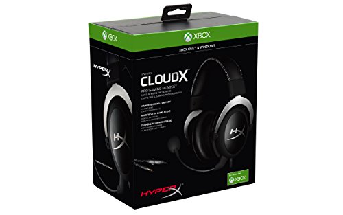 HyperX CloudX Pro - Auriculares Gaming para Xbox One/PC, Color Negro