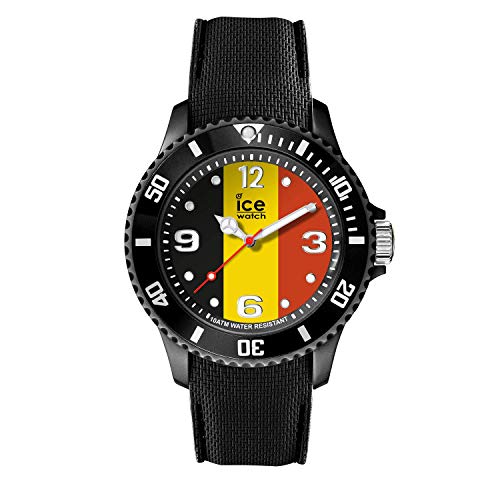 Ice-Watch - ICE world Belgium - Reloj nero para Hombre con Correa de silicona - 015733 (Medium)