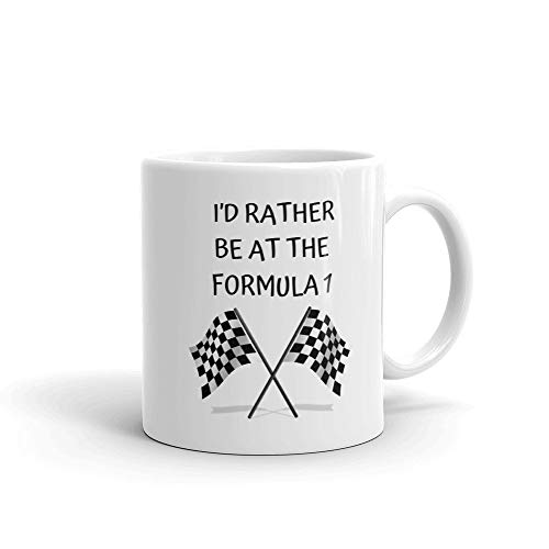 I’d Rather Be At Formula 1 | Grand Prix | Motorsport Racing | Driving Gifts | Gift for Him Gifts for Her Racing Gifts F1 Christmas Birthday
