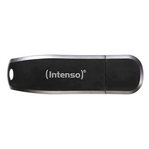 Intenso Speed Line - Memoria USB de 64 GB, Color Negro