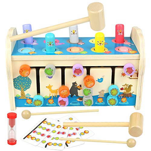 jerryvon Juguetes Montessori Banco de Martillo Juguetes Niños Madera con Xilófono & Laberinto 3 en 1 Martilleo de León Educativos Juegos Regalos para Niños Niñas 3 4 5 Años jerryvon Juguetes Montessori Banco de Martillo Juguetes Niños Madera con Xilófono & Laberinto 3 en 1 Martilleo de León Educativos Juegos Regalos para Niños Niñas 3 4 5 Años