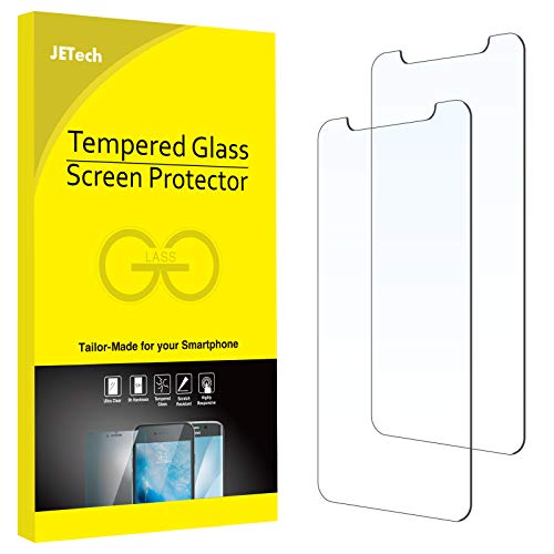 JETech Protector de Pantalla Compatible iPhone 11 Pro MAX y iPhone XS MAX 6,5", Vidrio Templado, 2 Unidades JETech Protector de Pantalla Compatible iPhone 11 Pro MAX y iPhone XS MAX 6,5", Vidrio Templado, 2 Unidades