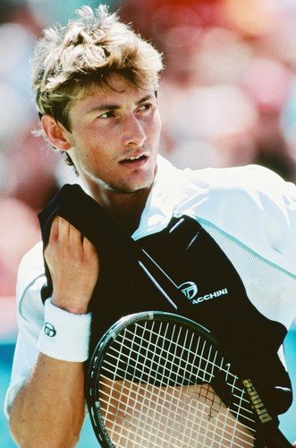 Juan Carlos Ferrero - Mini póster (28 x 43 cm), diseño de estrella de tenis