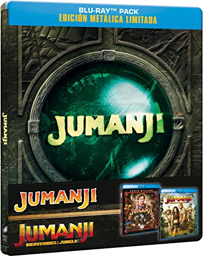 Jumanji 1 + Jumanji 2 (BD) - Edición Limitada Metal [Blu-ray]