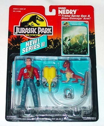 Jurassic Park - Dennis Nedry, Series II by Kenner
