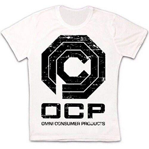 KAIYUAN OCP Logo Omni Robocop Movie Retro Vintage Hipster Unisex T Shirt-XL,Women