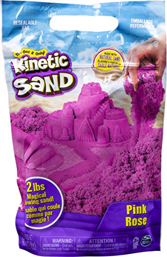 Kinetic Sand-907 g Beutel Pink 907 g Bolsa Rosa, Color (Spin Master 6047185)