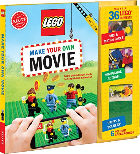 Klutz Lego Make Your Own Movie Craft - Kit de Manualidades (26,16 x 24,89 x 2,28 cm), Multicolor