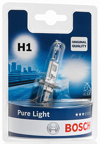 Lámpara Bosch para faros: Pure Light H1 12V 55W P14,5s (Lámpara x1)