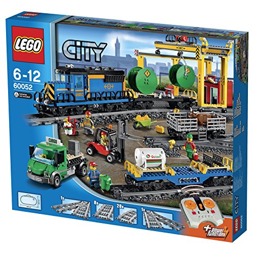 LEGO City - Tren de Mercancías, Set de Contrucción Ferroviario de Juguete (60052) LEGO City - Tren de Mercancías, Set de Contrucción Ferroviario de Juguete (60052)