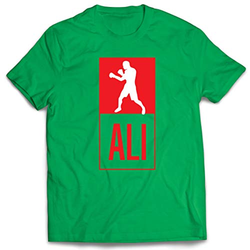 lepni.me Camisetas Hombre Equipo de Entrenamiento Combate De Boxeo Ropa de Ejercicio y Fitness (Large Verde Multicolor)