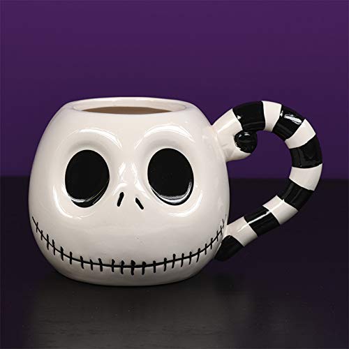 L'Etrange Noël de Monsieur Jack SCMG24973 Taza de desayuno Pesadilla antes de la Navidad Jack, 380 milliliters, cerámica L'Etrange Noël de Monsieur Jack SCMG24973 Taza de desayuno Pesadilla antes de la Navidad Jack, 380 milliliters, cerámica