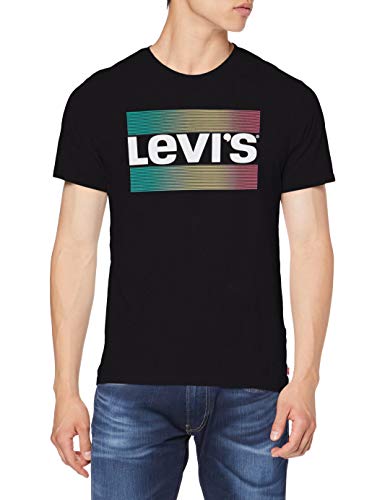 Levi's Sportswear Logo Graphic Camiseta, Black (Ssnl Sw Gradient Mineral Black 0031), Small para Hombre