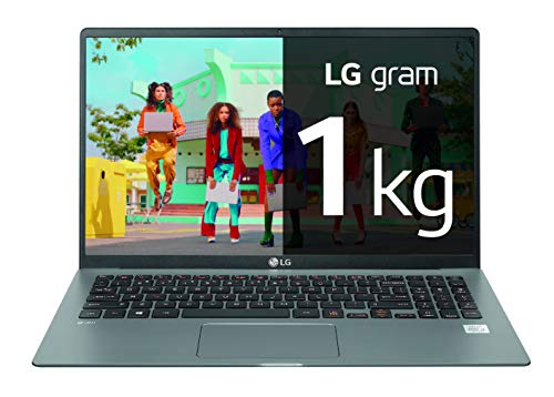 LG gram 15Z95N-G-AA78B - Portátil Ultraligero de 15" FHD IPS (1kg, autonomía 18.5 h, Intel i7 11ª Gen., Iris Xe Graphics, 16GB RAM, 512GB SSD NVMe, Windows 10 Home) Plata - Teclado Español