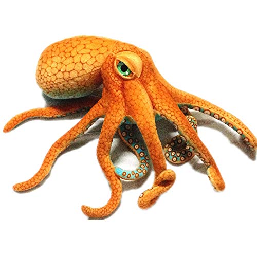 Liaiqing Regalos de Dibujos Animados Toy Grande Linda del Pulpo Octopus muñecos de Peluche Juguetes de Peluche cumpleaños de los niños (Size : 17 * 55cm)