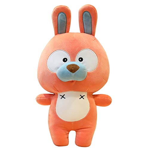 Liandan Juguete Creativo Lindo pequeño Conejo Peluche de Felpa Juguete de Peluche 40/50/17/2019cm Abajo algodón Relleno muñeca niños Juguetes Suaves (Size : Orange-40cm)