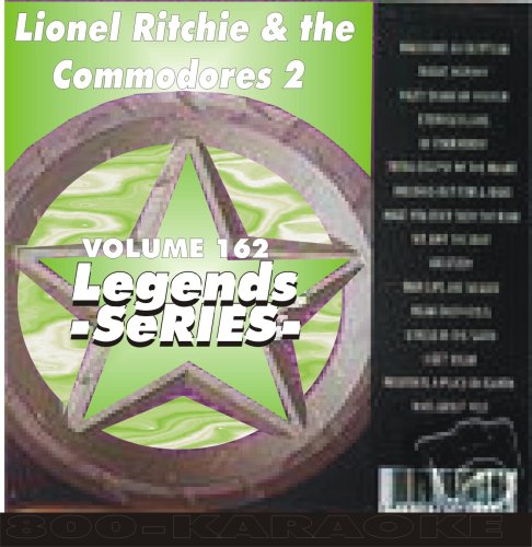 Lionel Richie Commodores V.2 Karaoke CD+G Legends #162 16 Song Disc
