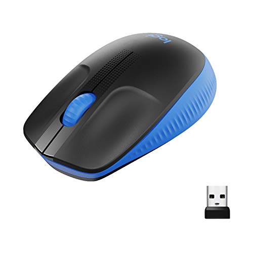 Logitech Ratón Inalámbrico M190, Diseño Curvo Ambidiestro, Batería 18 Meses con Modo Ahorro, Receptor USB, Cursor y Desplazamiento Preciso, Rueda de Desplazamiento Amplio, Azul Logitech Ratón Inalámbrico M190, Diseño Curvo Ambidiestro, Batería 18 Meses con Modo Ahorro, Receptor USB, Cursor y Desplazamiento Preciso, Rueda de Desplazamiento Amplio, Azul