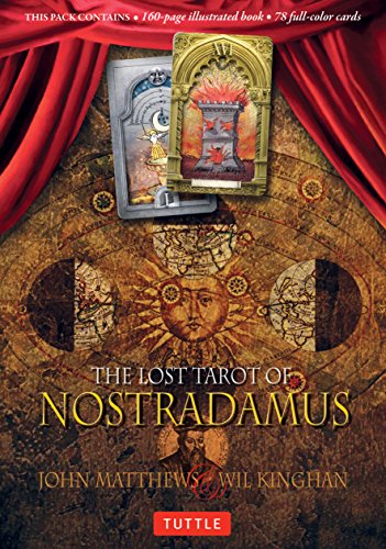 LOST TAROT OF NOSTRADAMUS BOOK