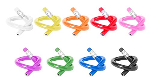 Lote de 100 Lápices flexible con suave cuerpo de PVC de colores surtidos con goma de borrar a juego. Lápiz elásticos, lápices infantiles, originales, baratos Niños, colegios, cumpleaños, comuniones Lote de 100 Lápices flexible con suave cuerpo de PVC de colores surtidos con goma de borrar a juego. Lápiz elásticos, lápices infantiles, originales, baratos Niños, colegios, cumpleaños, comuniones
