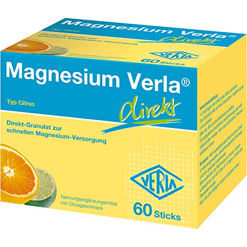 Magnesium Verla direkt Citrus Direkt-Granulat, 60 pzas Bolsitas Magnesium Verla direkt Citrus Direkt-Granulat, 60 pzas Bolsitas