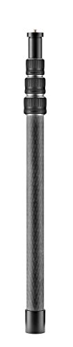 Manfrotto MBOOMCFVR-M - VR Brazo de extensión Mediano (Fibra de carbón, hasta 2 kg, Altura máxima de 2 m) Color Negro