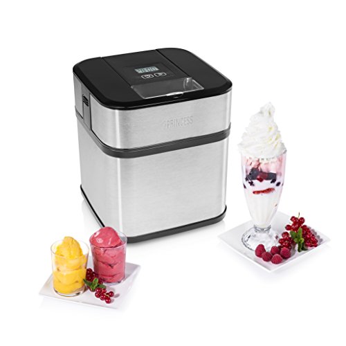Máquina de helados Princess 282605 – Prepare helado casero – Capacidad de 1,5 litros Máquina de helados Princess 282605 – Prepare helado casero – Capacidad de 1,5 litros