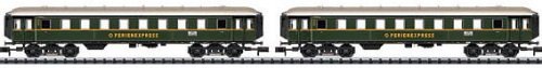 Märklin Trix T15759 Minitrix - El Express Holiday - Set 2 con 3 Coches. Märklin Trix T15759 Minitrix - El Express Holiday - Set 2 con 3 Coches.