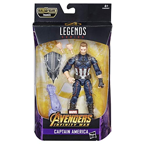 Marvel Classic- Marvel Legends Series Avengers: Infinity War 6-Inch Captain America Figure egends Capitán, Color Nylon/a (Hasbro E3980CB0) Marvel Classic- Marvel Legends Series Avengers: Infinity War 6-Inch Captain America Figure egends Capitán, Color Nylon/a (Hasbro E3980CB0)