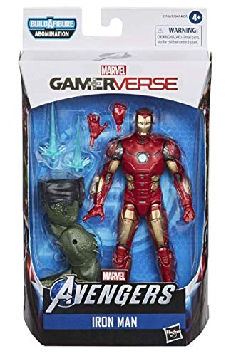 Marvel Legends Gamerverse Avengers Iron Man Figura de acción de 15,2 cm Marvel Legends Gamerverse Avengers Iron Man Figura de acción de 15,2 cm