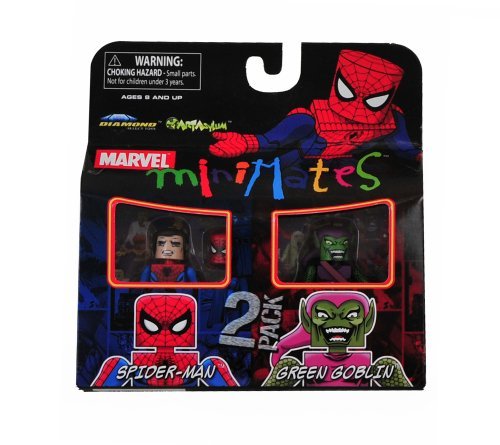 Marvel Minimates Exclusive Spider-Man & Green Goblin Figure 2-Pack by Diamond Select