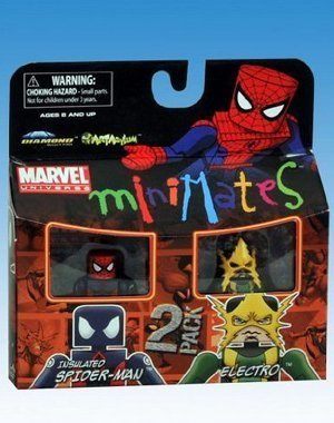 Marvel Minimates Series 30 - Insulated Spider-Man & Electro by Minimates