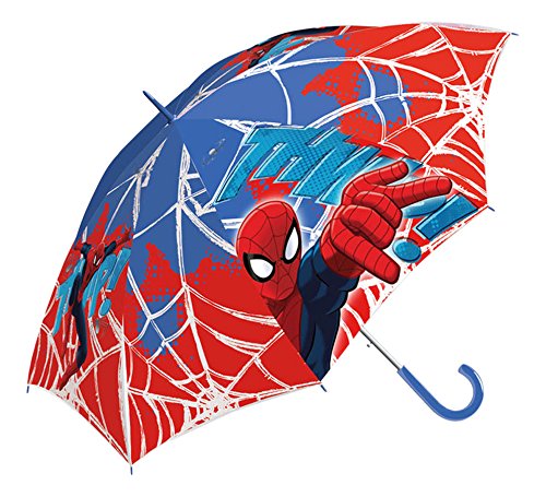 Marvel Ultimate Spiderman 16'' Paraguas, Multicolor