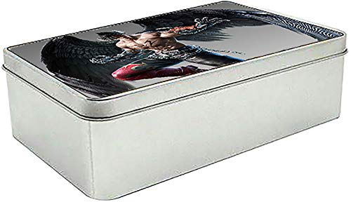 MasTazas Tekken 7 Jin Kazama A Caja Lata Metal Tin Box