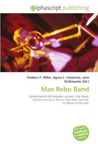 Max Rebo Band: Extraterrestrial Life (popular culture), Pop Music, Extraterrestrials in Fiction, Star Wars Episode  VI: Return of the Jedi.