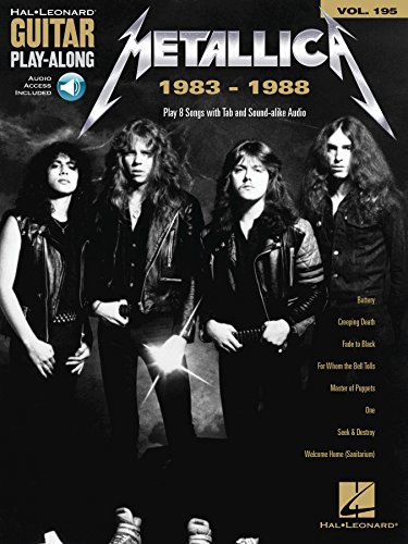 Metallica: 1983-1988: Guitar Play-Along Volume 195 (English Edition)