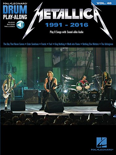 Metallica: 1991-2016: Drum Play-Along Volume 48 (Hal Leonard Drum Play-Along) (English Edition)