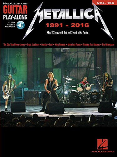 Metallica: 1991-2016: Guitar Play-Along Volume 196 (Hal Leonard Guitar Play-Along) (English Edition)