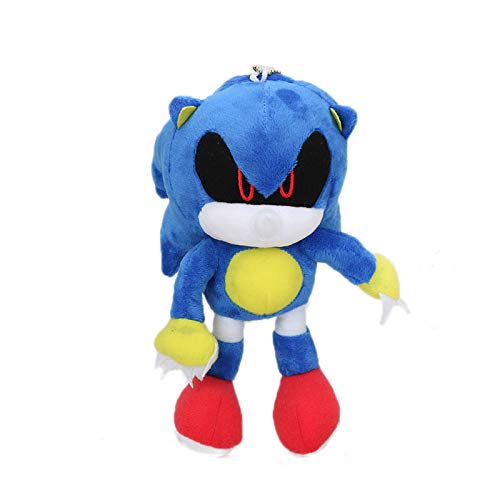 MIAOGOU Sonic 18cm Azul Super Sonic The Hedgehog Peluche Sonic Toys Sonic Shadow Knuckles Tails Cute Soft Stuffed Dolls Llavero