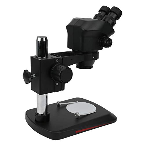 Microscopio con zoom estéreo, microscopio compuesto profesional, identificación de gemas con zoom estéreo 0,7-5 para placa PCB, componentes electrónicos, reparación de teléfonos móviles Microscopio con zoom estéreo, microscopio compuesto profesional, identificación de gemas con zoom estéreo 0,7-5 para placa PCB, componentes electrónicos, reparación de teléfonos móviles