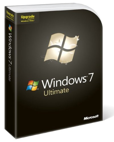 Microsoft Windows 7 Ultimate, Upgrade Edition for XP or Vista users (PC DVD), 1 User